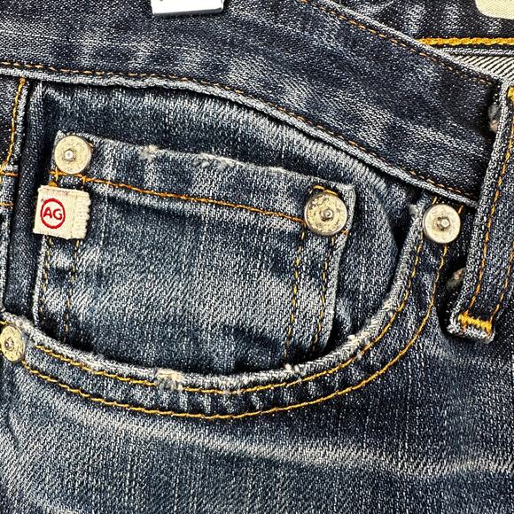 AG Adriano Goldschmied The Angel Boot Cut Jeans Denim Medium Wash Women's 27R - Picture 6 of 12